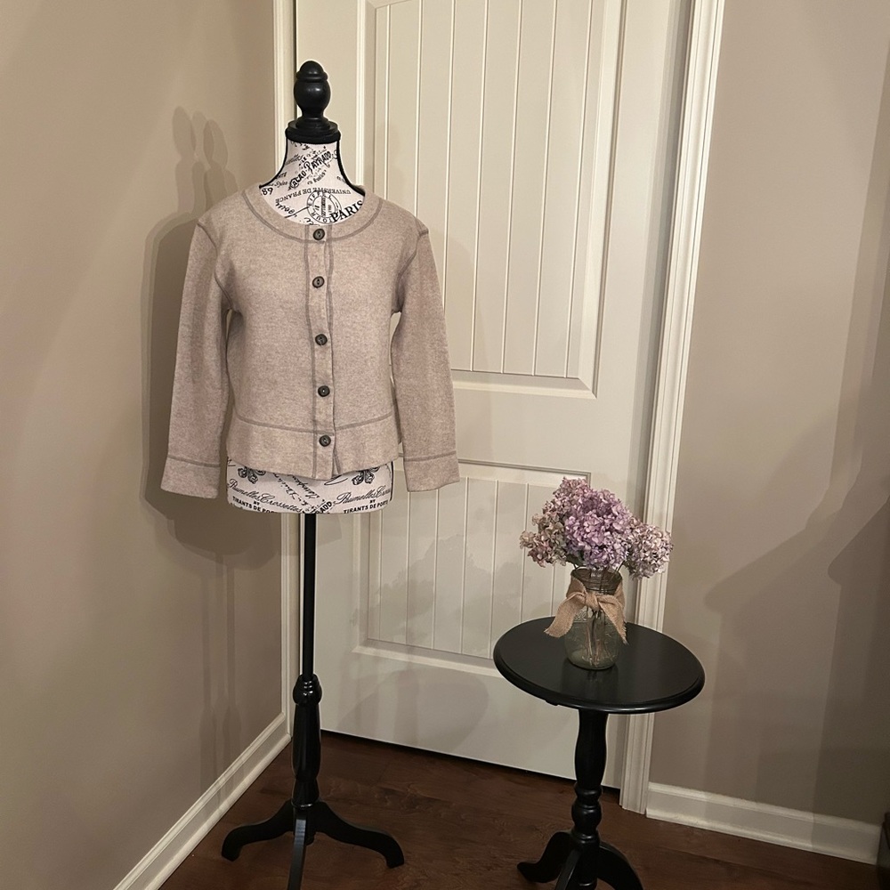 J. Jill Beige Women's Cardigan